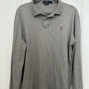 Polo by Ralph Lauren Classic Gray Polo Shirt